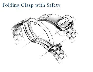 Folding Clasp with Safety
