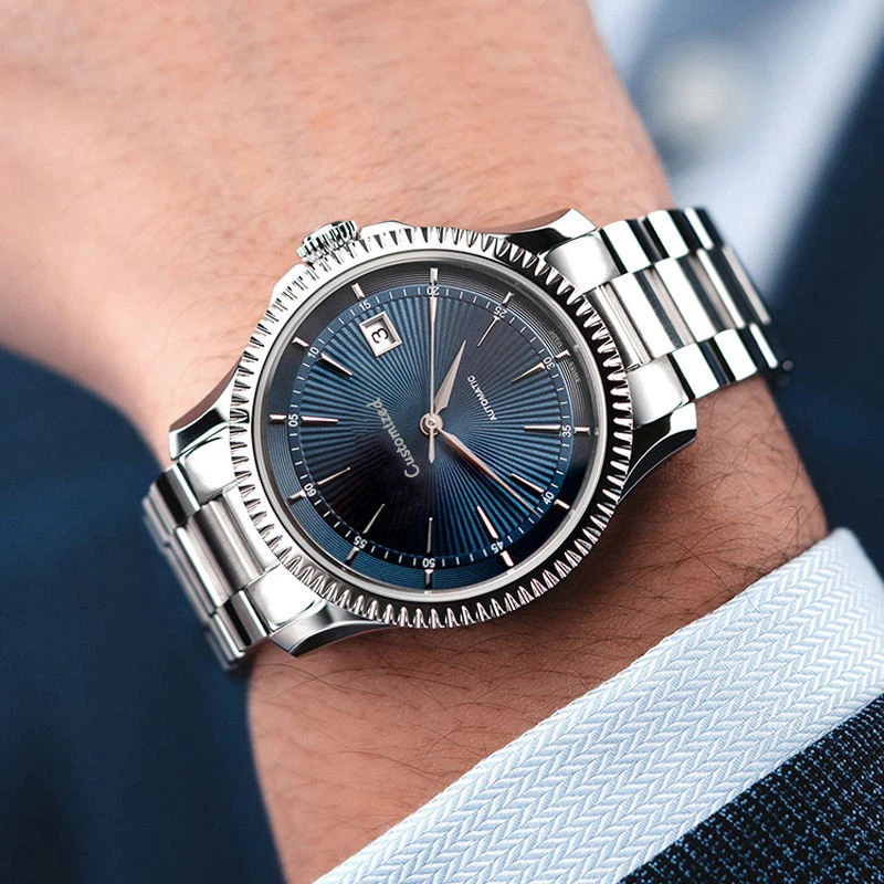 steel watch for men