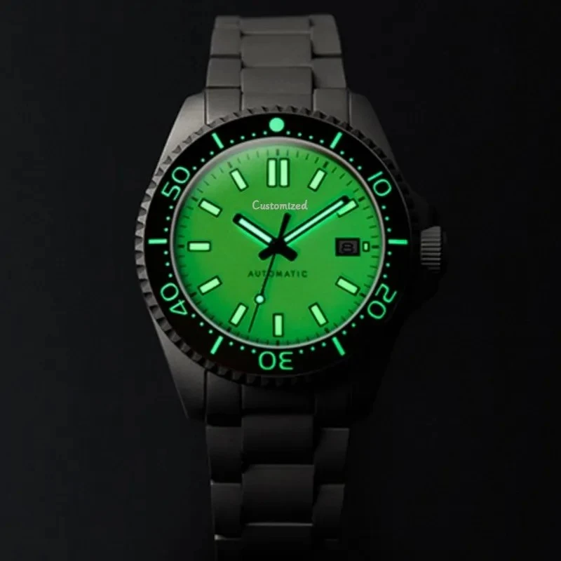 Swiss SW200-1 Titanium Luxury Watch 200m Diving